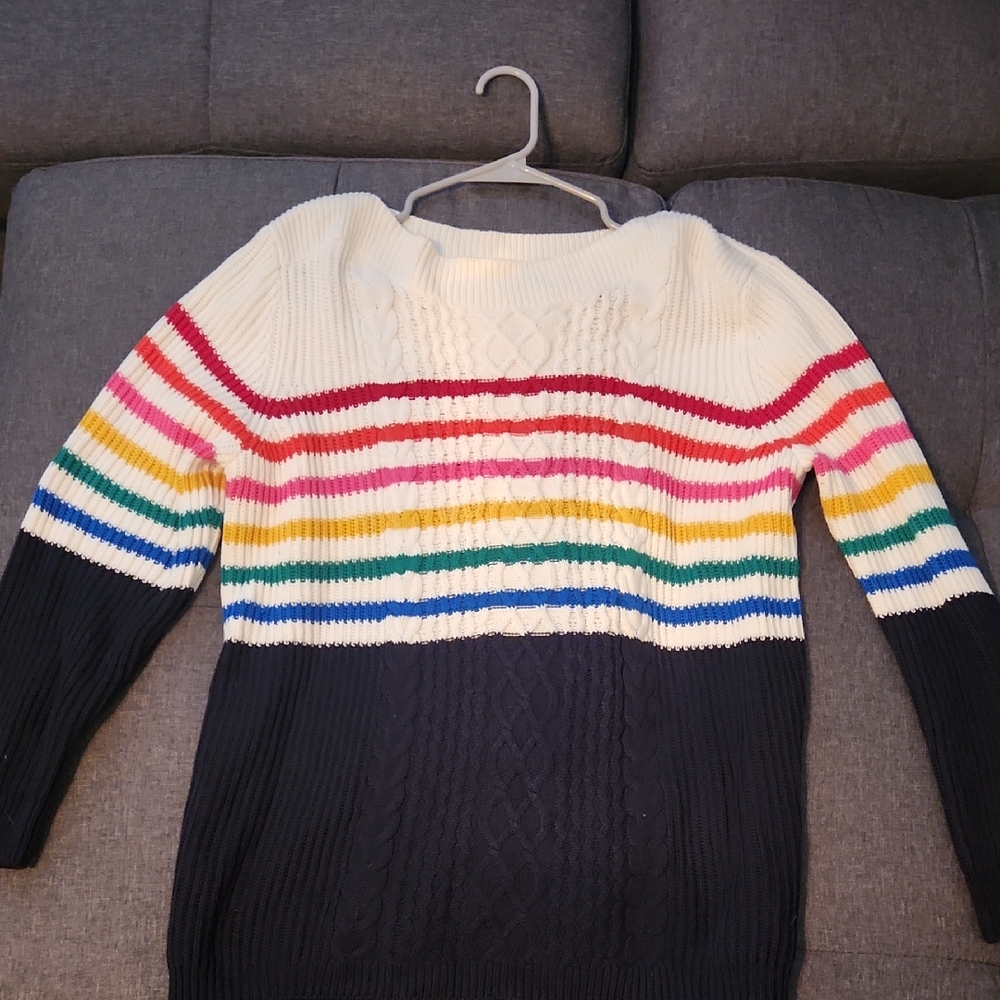 Tommy Hilfiger Multicolor Striped Sweater